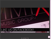 Tablet Screenshot of immixmusicgroup.com